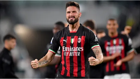 Olivier Giroud of AC Milan