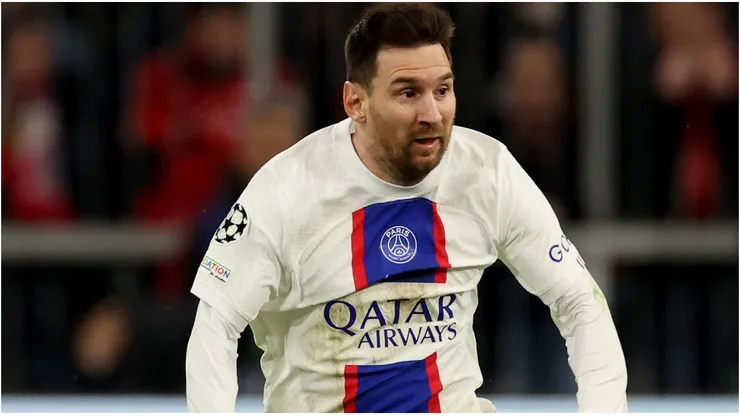 Lionel Messi of Paris Saint-Germain