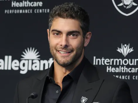 Raiders' HC addresses Jimmy Garoppolo's rumors