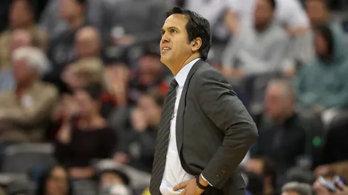 Heat coach Erik Spoelstra.
