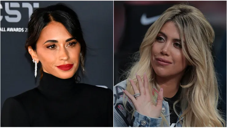 Antonela Roccuzzo and Wanda Nara