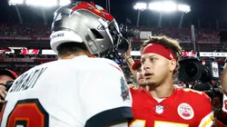 Patrick Mahomes and Tom Brady