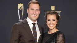 Kirk Cousins and his wife Julie Hampton
