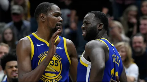 Kevin Durant and Draymond Green