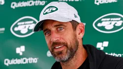 Aaron Rodgers quarterback of the New York Jets