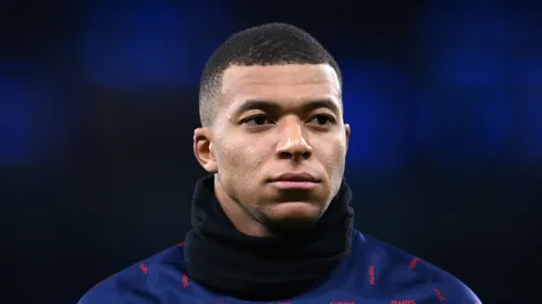 Kylian Mbappe with PSG