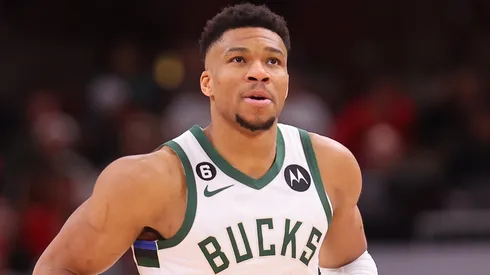 Giannis Antetokounmpo of the Milwaukee Bucks