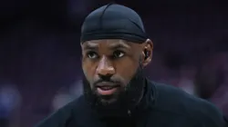 LeBron James of the Los Angeles Lakers