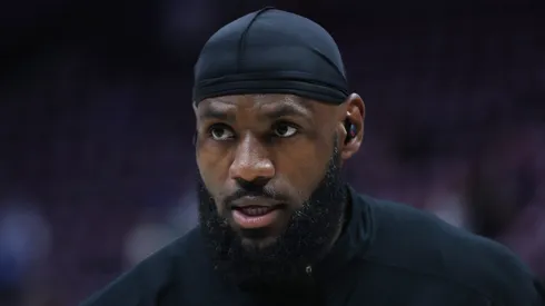 LeBron James of the Los Angeles Lakers