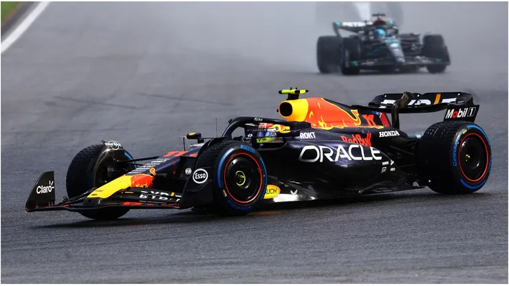 Sergio Perez, second in driver's championship