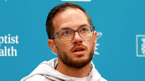 Mike McDaniel, head coach of the Miami Dolphins