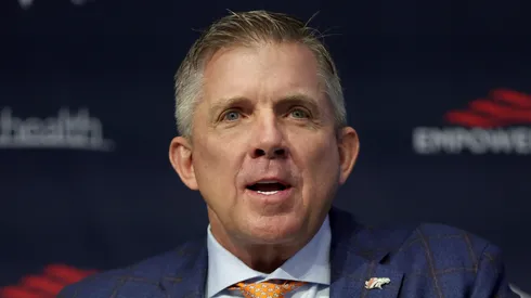 Sean Payton head coach of the Denver Broncos