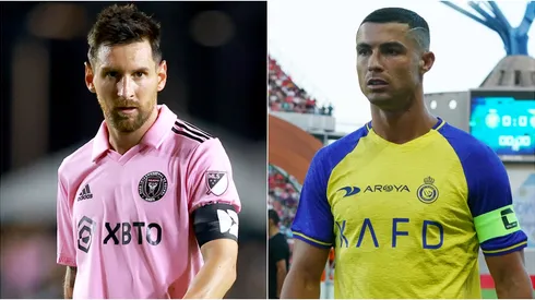 Lionel Messi (left) and Cristiano Ronaldo