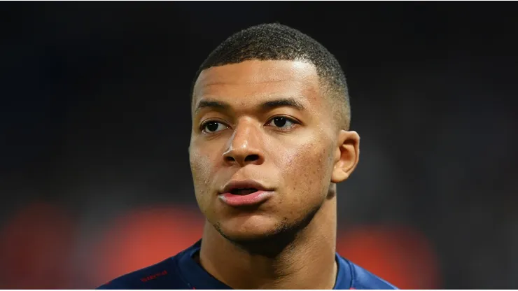 Kylian Mbappe with PSG