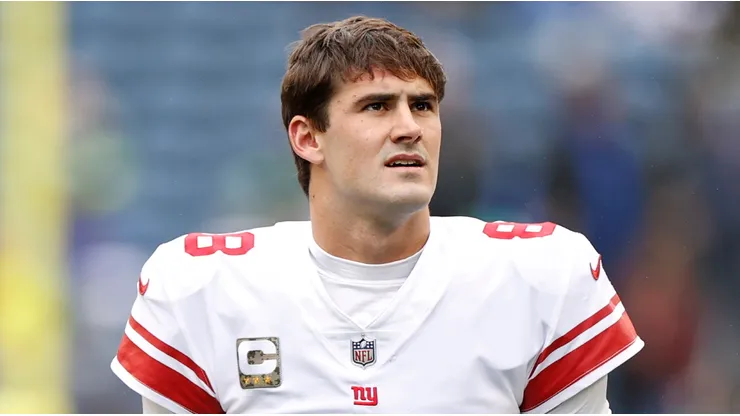 Daniel Jones quarterback of the New York Giants