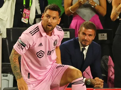 Video: David Beckham imitates Lionel Messi's free-kick goal in Inter Miami debut