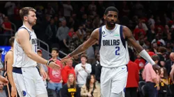 Kyrie Irving and Luka Doncic