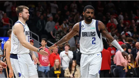 Kyrie Irving and Luka Doncic