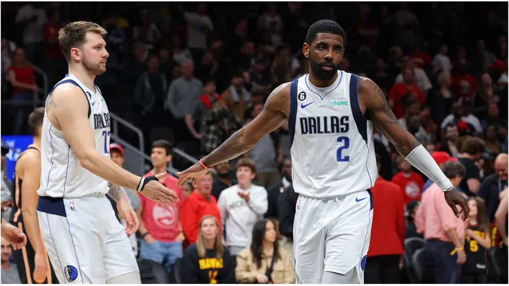 Kyrie Irving and Luka Doncic