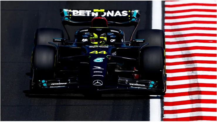 Lewis Hamilton, poleman in Hungary