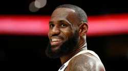 LeBron James of the Los Angeles Lakers