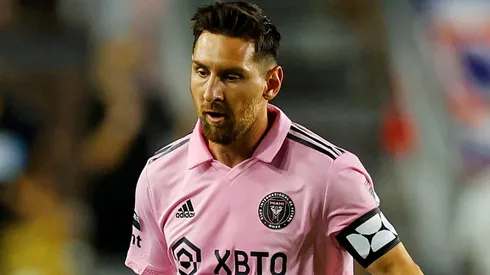 Messi came off the bench tonight