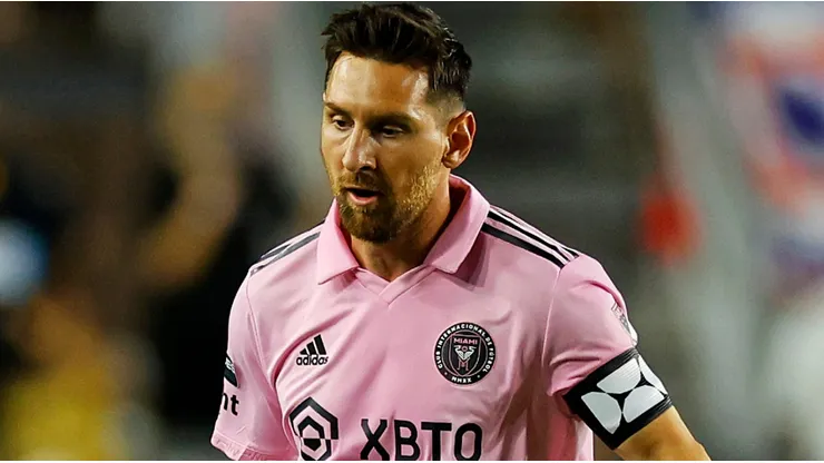 Messi came off the bench tonight