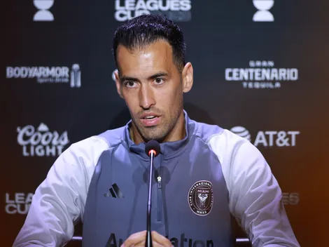 Why is Sergio Busquets not starting for Inter Miami vs Cruz Azul?