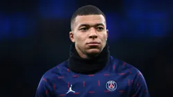 Kylian Mbappe with PSG