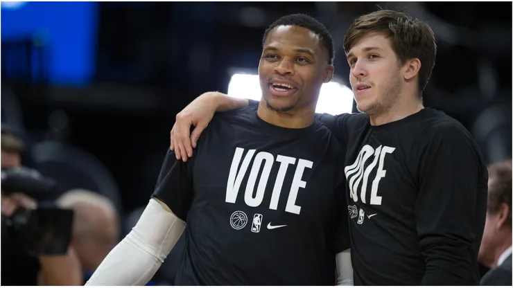 Russell Westbrook and Austin Reaves
