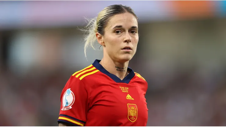 Mapi Leon with Spain