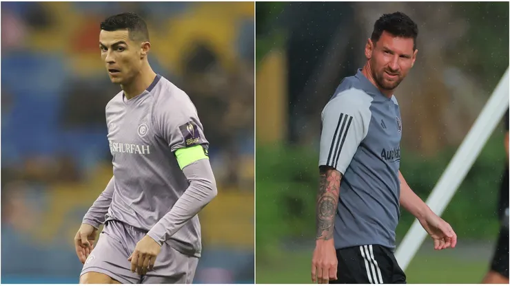 Cristiano Ronaldo and Lionel Messi.