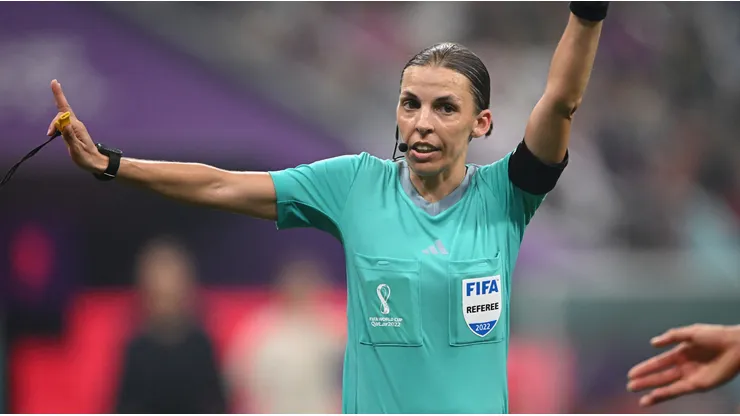Stephanie Frappart is one of the most famous referees in the world.