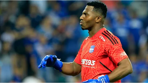 Pedro OrtĂz goalkeeper of Emelec