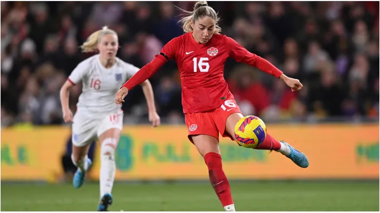 Canada player Janine Beckie