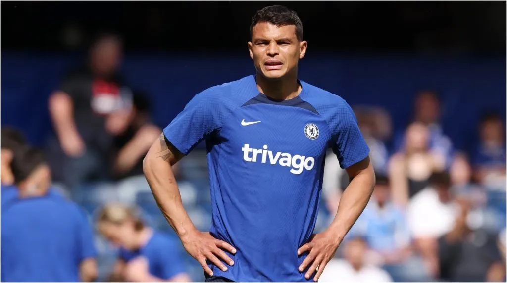 Thiago Silva of Chelsea
