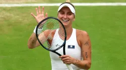 Vondrousova reached the last match as an unseeded player