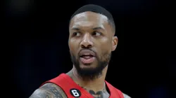 Damian Lillard with the Portland Trail Blazers