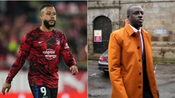 Memphis Depay (left) and Benjamin Mendy