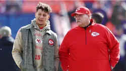Andy Reid and Patrick Mahomes