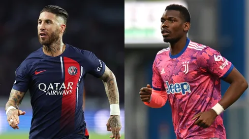 Sergio Ramos and Paul Pogba