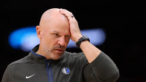 Head coach Kidd of the Mavericks