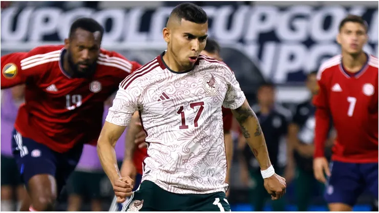 Orbelín Pineda #17 of Mexico