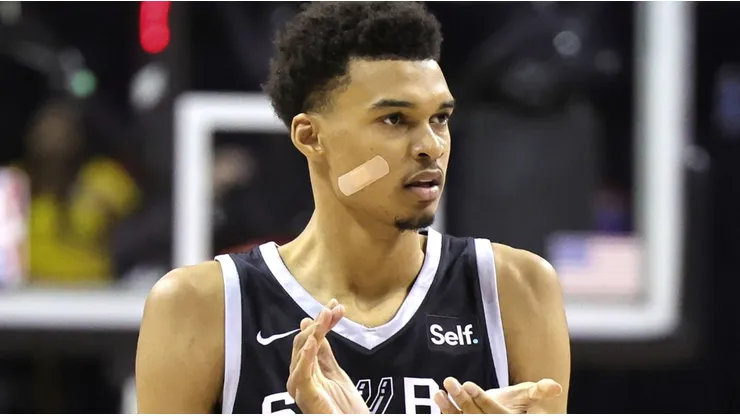 Wembanyama during the 2023 Summer League