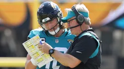 Trevor Lawrence (left) with Doug Pederson (right) - Jacksonville Jaguars - NFL 2022