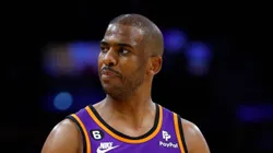 Chris Paul playing a game with the Suns