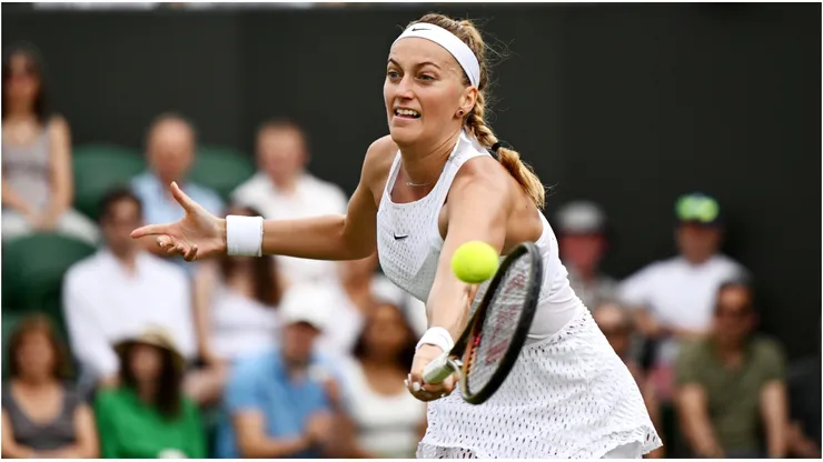 Petra Kvitova of Czech Republic