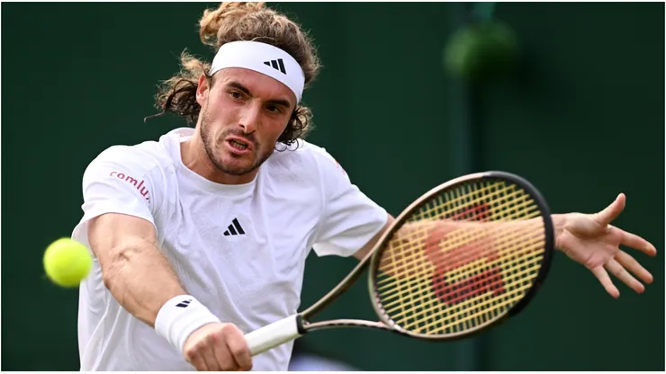 Stefanos Tsitsipas of Greece