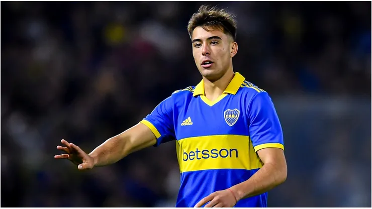 Aaron Anselmino of Boca Juniors
