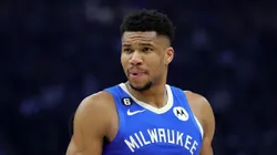 Giannis Antetokounmpo of the Milwaukee Bucks